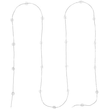 LED  valgusnöör 20xLED/2xAA 2,3m külmvalge