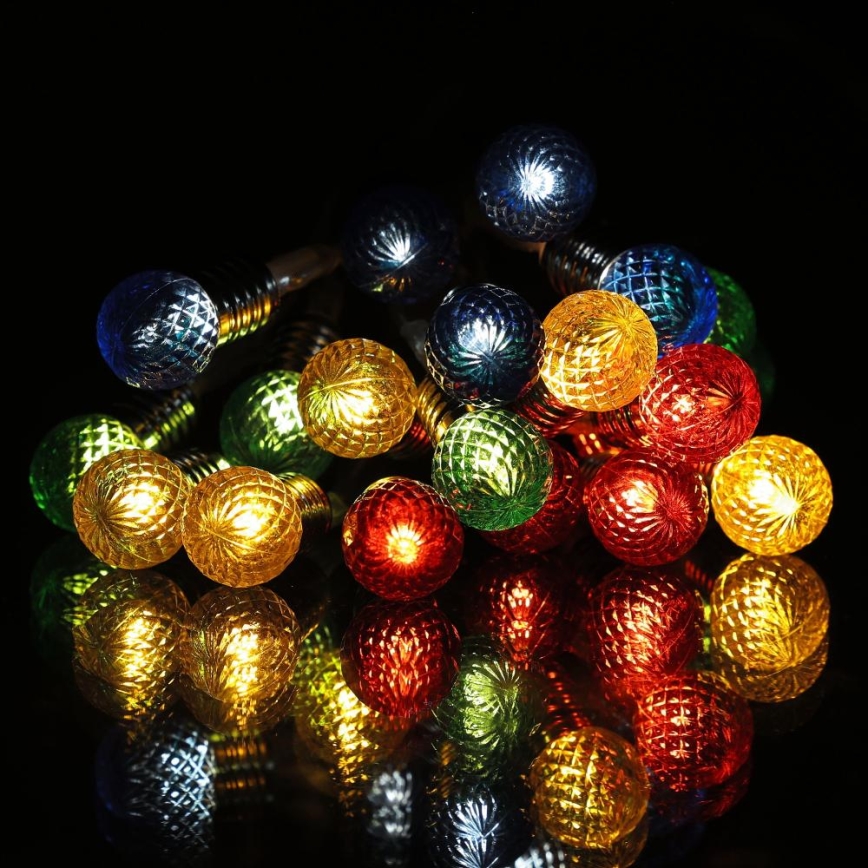 LED Valguskett 20xLED/2xAA/soe valge 1,8m pirnid