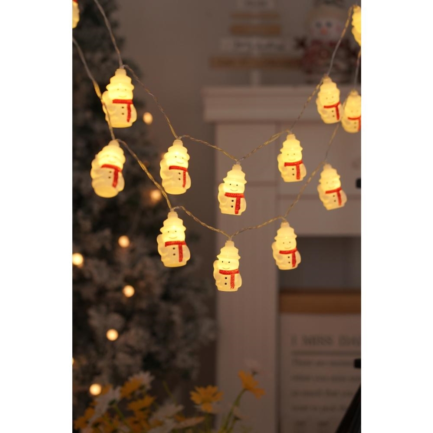 LED Valguskett 20xLED/3xAA/soe valge 3,3m lumememm
