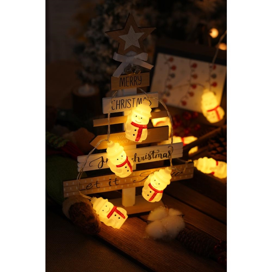 LED Valguskett 20xLED/3xAA/soe valge 3,3m lumememm