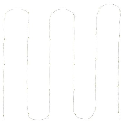 LED  valguskett 30xLED/3xAA 3,3m soe valge