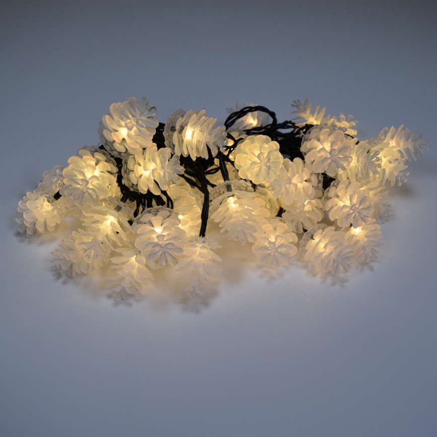 LED välisvalguskett 40xLED/15m IP44 soe valge