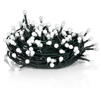 LED välistingimustes kasutatav valguskett 100xLED, 8 režiimi, 15 m, IP44, soe valge