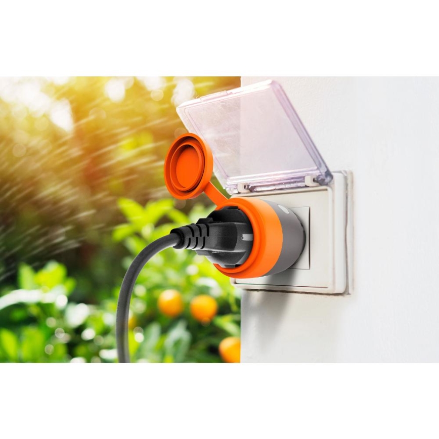 Nutikas väli pistik 3680W/230V/Tüüp F SCHUKO/16A Wi-Fi IP44