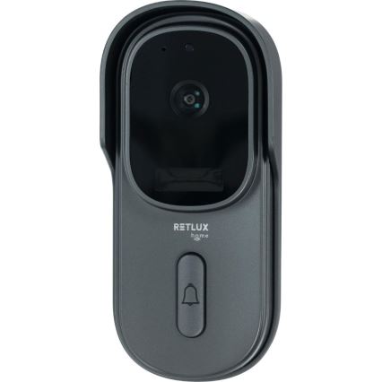 Videoga uksekell liikumisanduriga 5MPx 1440p 5200 mAh Wi-Fi IP65 antratsiit