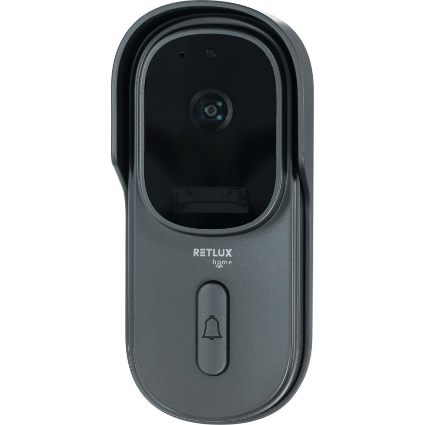Videoga uksekell liikumisanduriga 5MPx 1440p 5200 mAh Wi-Fi IP65 antratsiit
