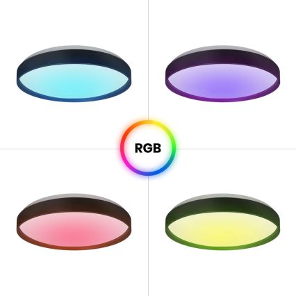 RGB LED Hämardatav laevalgusti RINGO LED/36W/230V + kaugjuhtimispult