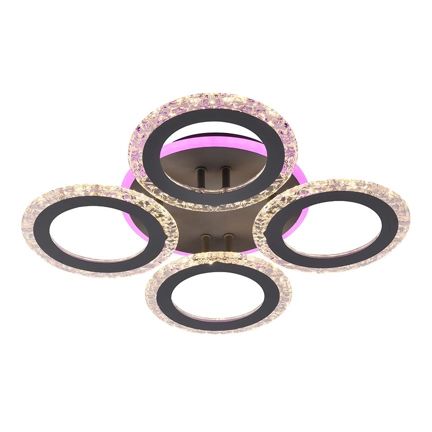 RGB LED Hämardatav pinnale kinnitatav lühter LED/55W/230V 3000-6500K + kaugjuhtimispult