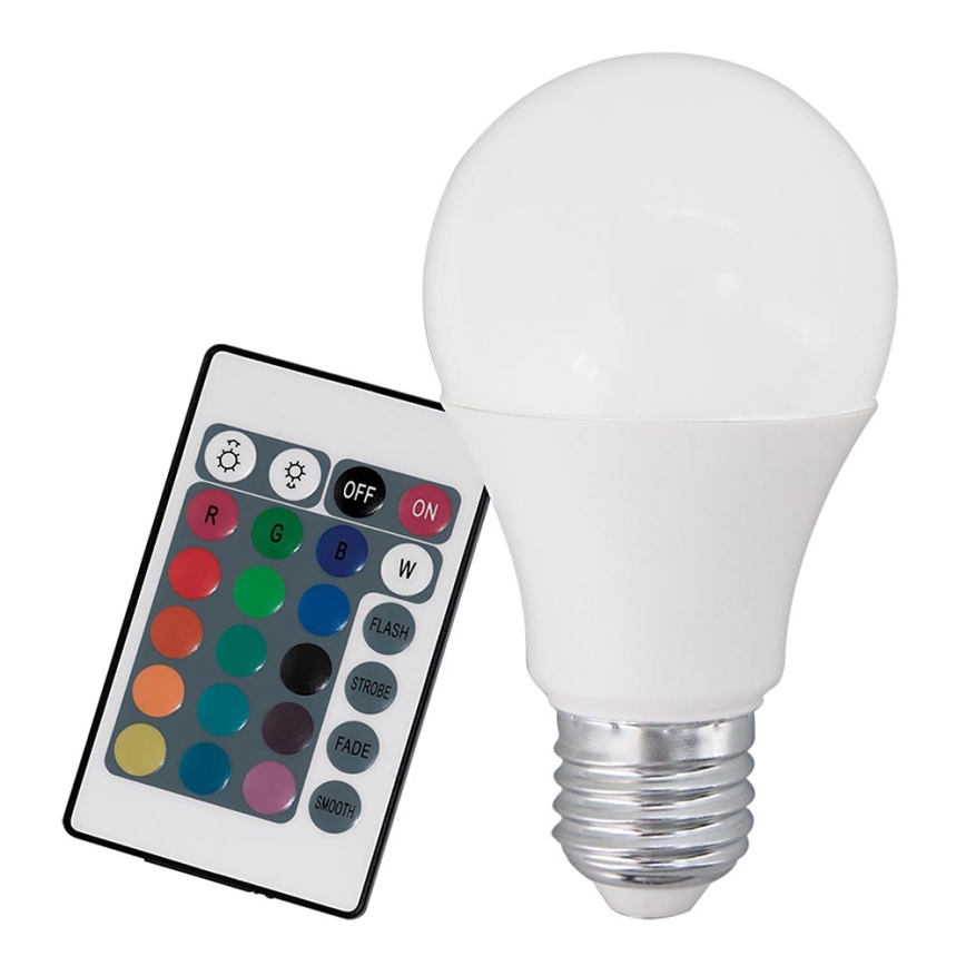 RGB LED Hämardatav pirn A60 E27/6W/230V 3000K - Eglo