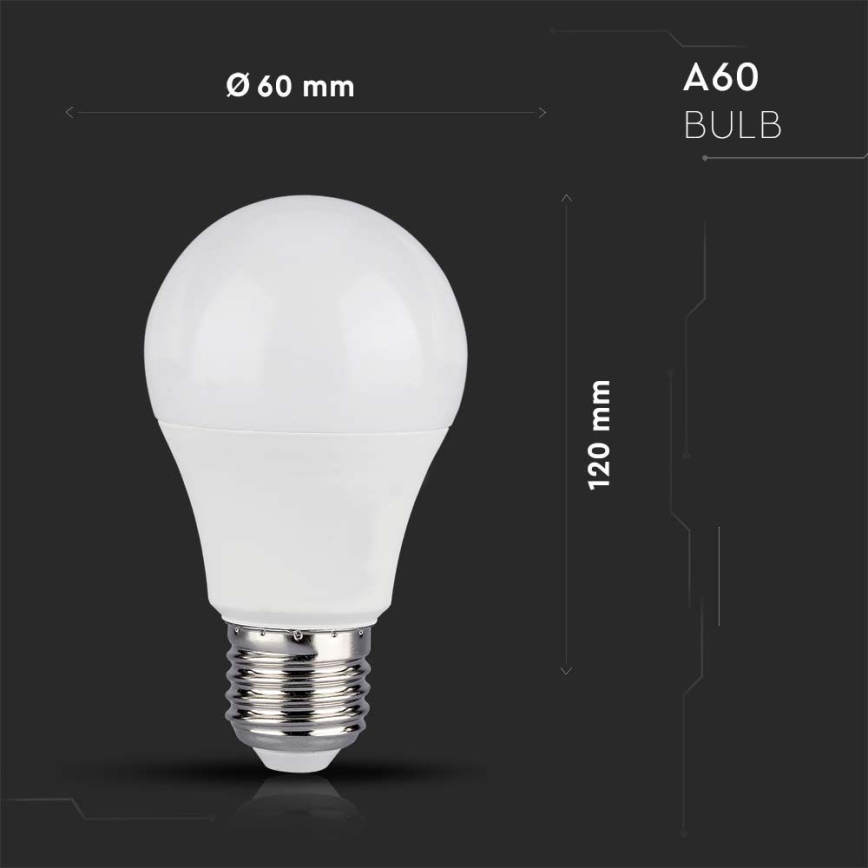 RGB LED Hämardatav pirn A60 E27/8,5W/230V 4000K + kaugjuhtimispult