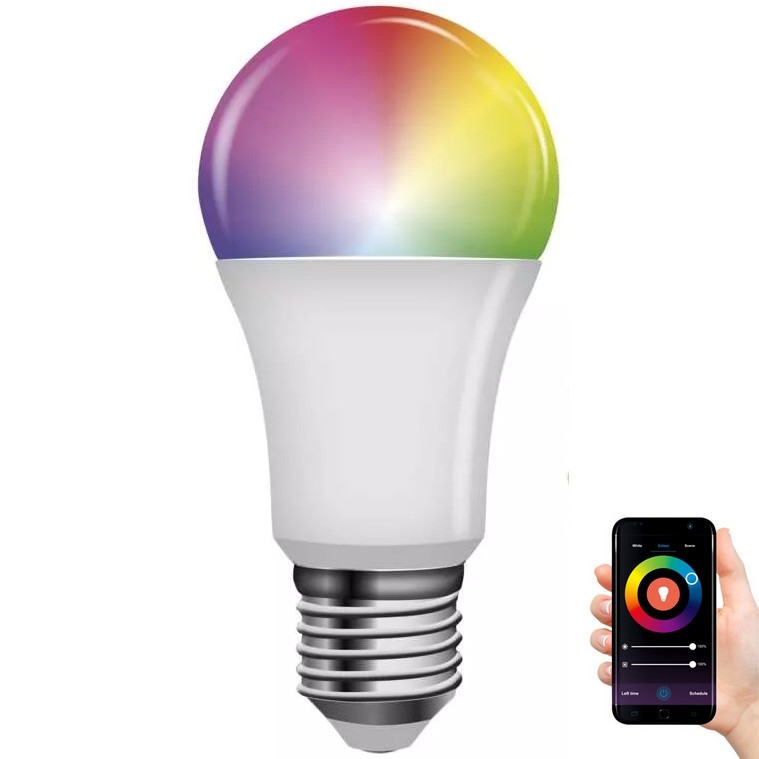 RGB LED Hämardatav pirn GoSmart A60 E27/11W/230V 2700-6500K Wi-Fi Tuya