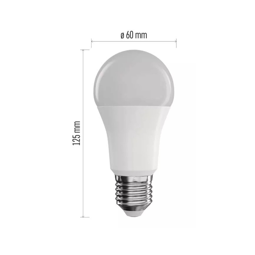 RGB LED Hämardatav pirn GoSmart A60 E27/11W/230V 2700-6500K Wi-Fi Tuya