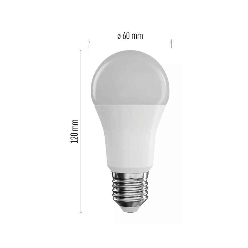 RGB LED Hämardatav pirn GoSmart A60 E27/9W/230V 2700-6500K Wi-Fi Tuya