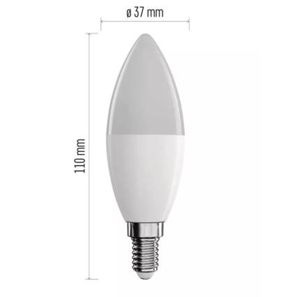 RGB LED Hämardatav pirn GoSmart E14/4,8W/230V 2700-6500K Tuya