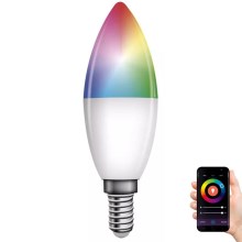 RGB LED Hämardatav pirn GoSmart E14/4,8W/230V 2700-6500K Wi-Fi Tuya