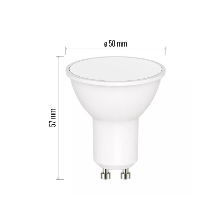 RGB LED Hämardatav pirn GoSmart MR16 GU10/4,8W/230V 2700-6500K Tuya