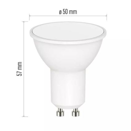 RGB LED Hämardatav pirn GoSmart MR16 GU10/4,8W/230V 2700-6500K Wi-Fi Tuya