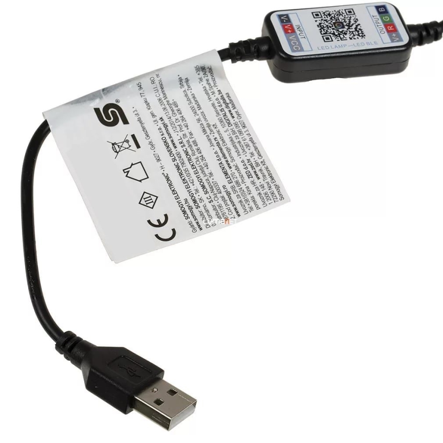 RGB LED hämardatav valguskett 100xLED/29 funktsiooni 10,4m