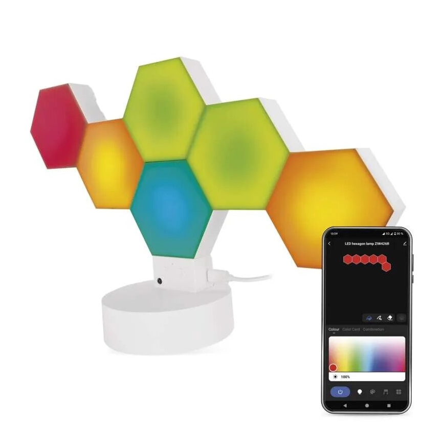 RGBIC Hämardatav laualamp GoSmart LED/5,5W/230V Wi-Fi Tuya