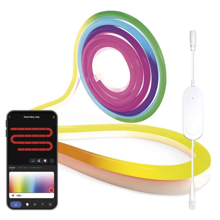 RGBIC LED Hämardatav valgusriba GoSmart LED/33W/230V 5 m Wi-Fi Tuya