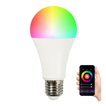 RGBW LED Hämardatav pirn A65 E27/11W/230V 2700-6500K Wi-Fi Tuya