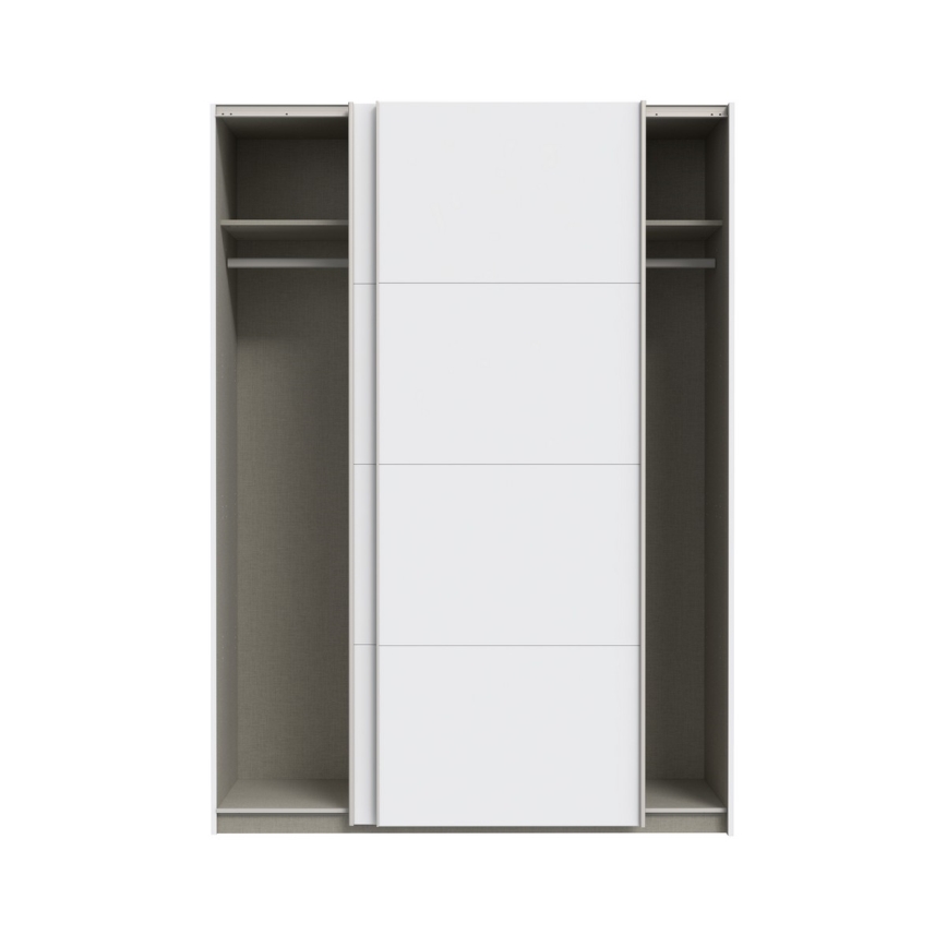 Riidekapp KARO 150x210 cm valge