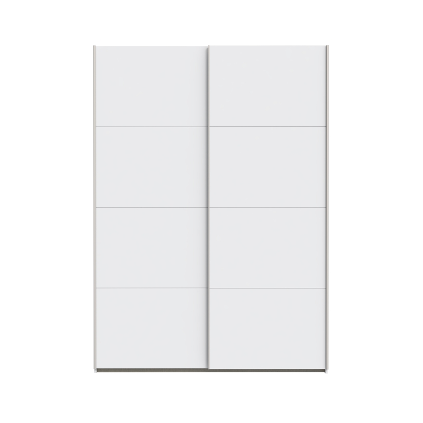 Riidekapp KARO 150x210 cm valge