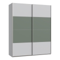 Riidekapp KARO 170x210 cm hall/roheline