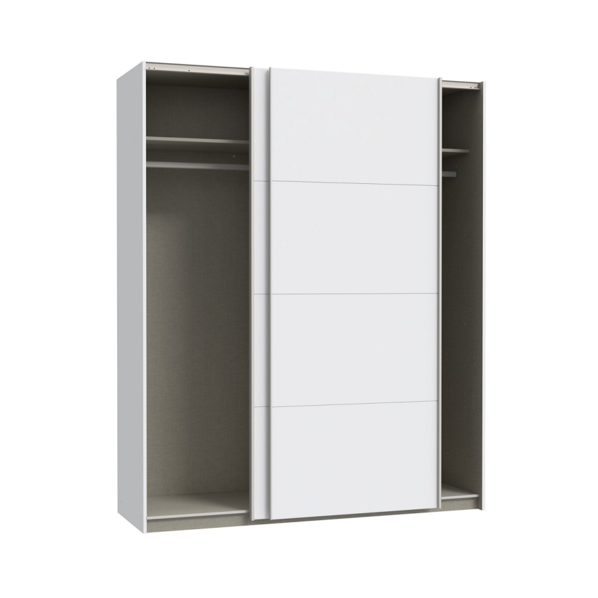 Riidekapp KARO 170x210 cm valge