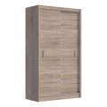 Riidekapp liugustega SAPHIRA 150x215 cm sonoma tamm