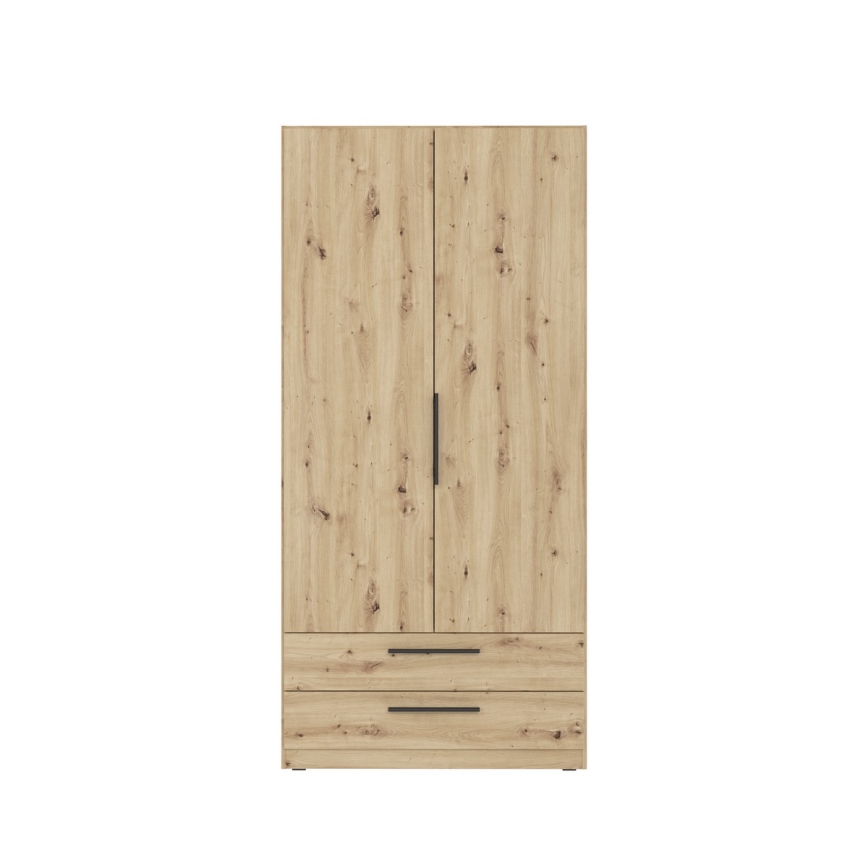 Riidekapp MARO 100x213 cm tamm Artisan