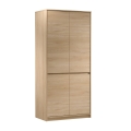 Riidekapp MIYABI 90x198x52 cm, tamm Cremona