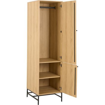Riidekapp OLIVIA 51x200 cm tamm