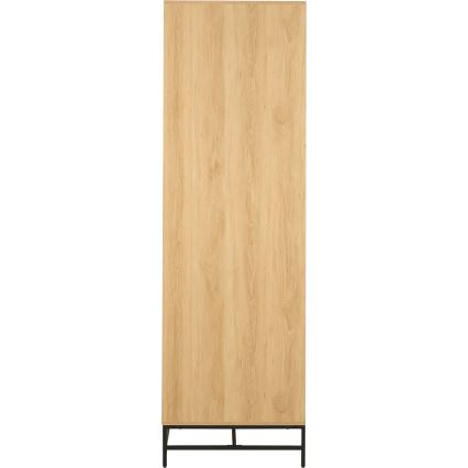Riidekapp OLIVIA 99x200 cm tammeviimistlusega