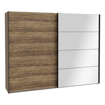 Riidekapp peegliga OREN 270x210 cm artisaan-tamm