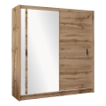 Riidekapp peegliga SABRINA 203x215 cm woltani tamm