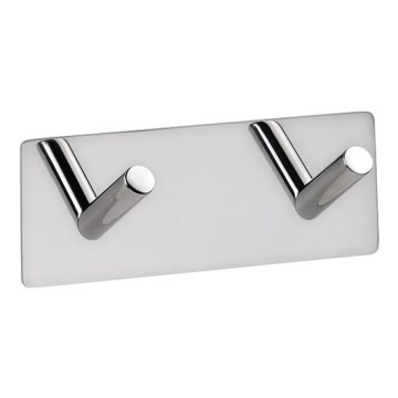 Riidekonks 11,5x4,5 cm roostevaba teras/hõbedane