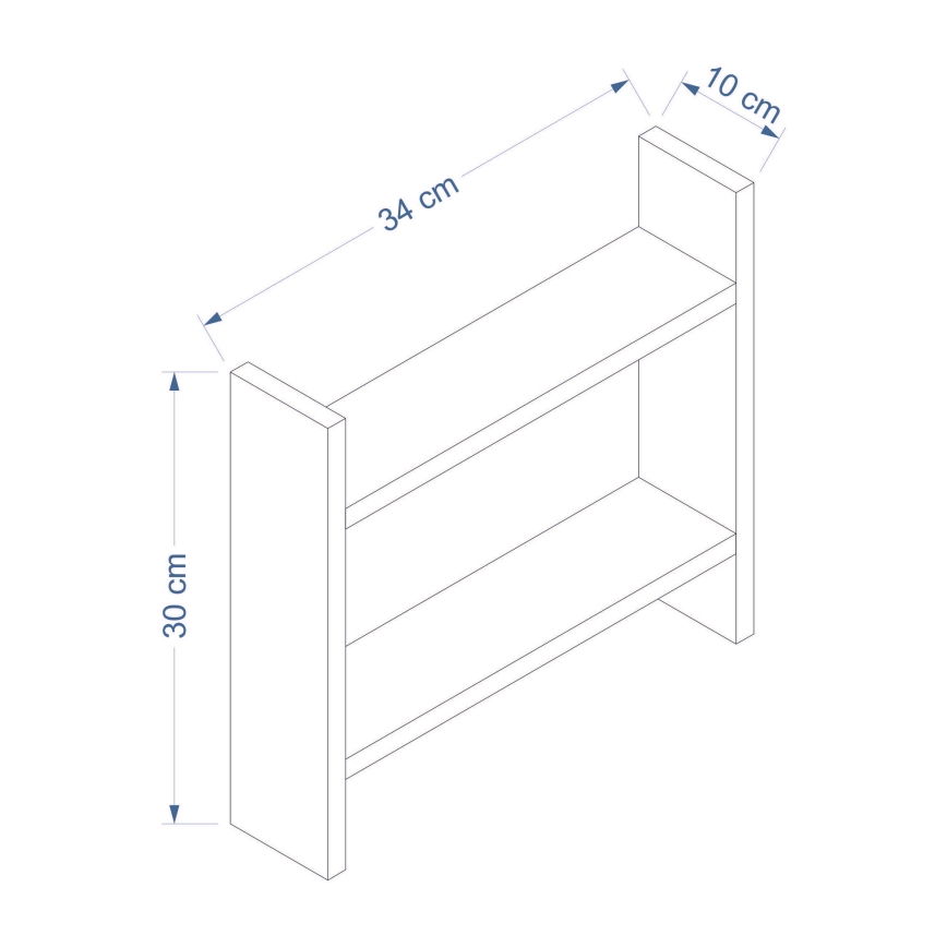 Riiul KOREN, männipuidust