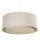Ripatslaelamp kaabliga BOHO TRINITI 1xE27/60W/230V, läbimõõt 50 cm, kreemjas