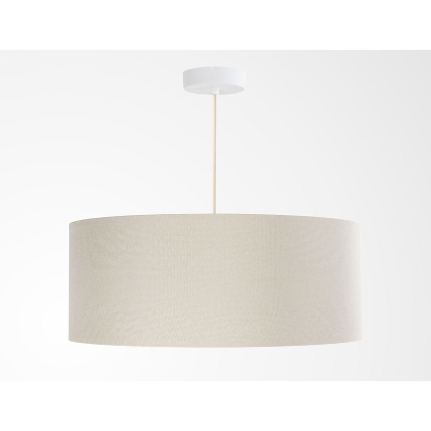 Ripatslaelamp kaabliga BOHO TRINITI 1xE27/60W/230V, läbimõõt 50 cm, kreemjas