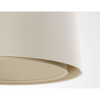 Ripatslaelamp kaabliga BOHO TRINITI 1xE27/60W/230V, läbimõõt 50 cm, kreemjas