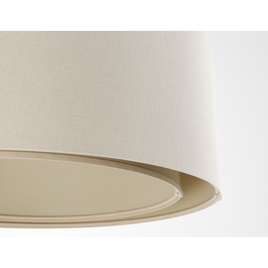 Ripatslaelamp kaabliga BOHO TRINITI 1xE27/60W/230V, läbimõõt 50 cm, kreemjas