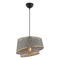 Ripatslamp kaabliga BARETTE 1xE27/60W/230V hall/kuldne