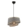 Ripatslamp kaabliga BARETTE 1xE27/60W/230V hall/kuldne