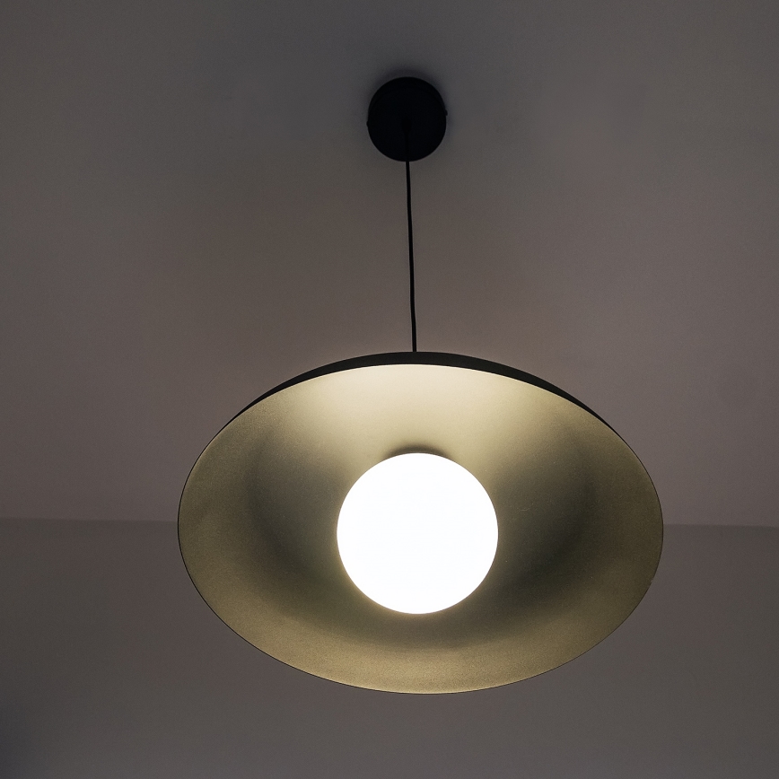 Ripatslühter kaabliga ECLIPSE 1xE27/15W/230V must