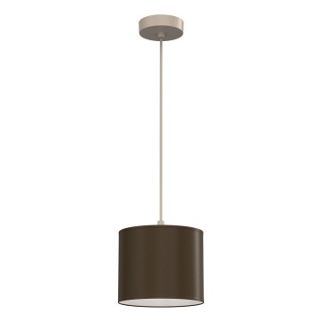 Ripatsvalgusti kaabliga ARDEN 1xE27/15W/230V, Ø 18 cm, beež/pruun