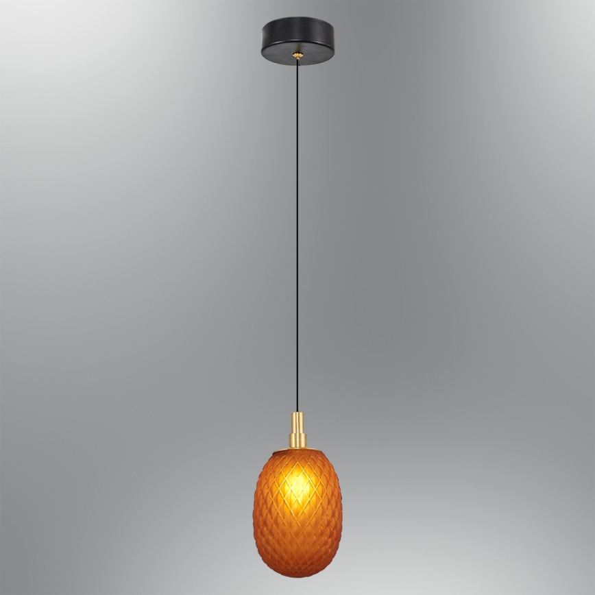 Ripatsvalgusti kaabliga CACTUS 1xG9/5W/230V, vaskviimistlusega