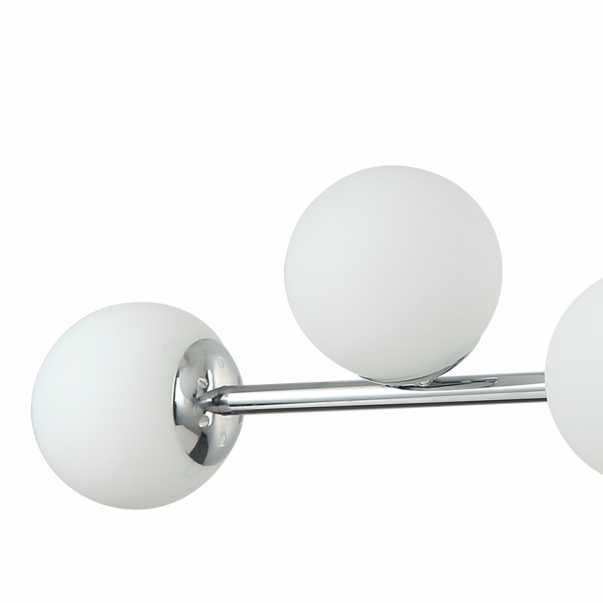 Ripatsvalgusti kaabliga MADDIE 6xE14/5W/230V läikiv kroom