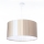 Ripatsvalgusti kaablil STRIPES 1xE27/60W/230V, läbimõõt 60 cm, beež