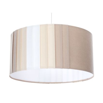 Ripatsvalgusti kaablil STRIPES 1xE27/60W/230V, läbimõõt 60 cm, beež